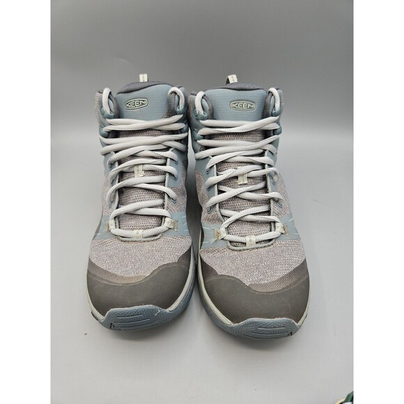 Keen Dry Waterproof Women's Hiking Shoes US Size 9 Blue Gray Outdoor Hike - Picture 2 of 11